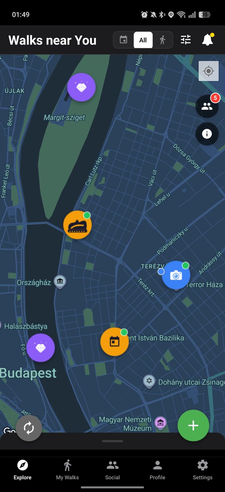 No Walks Nearby? Create Your Own